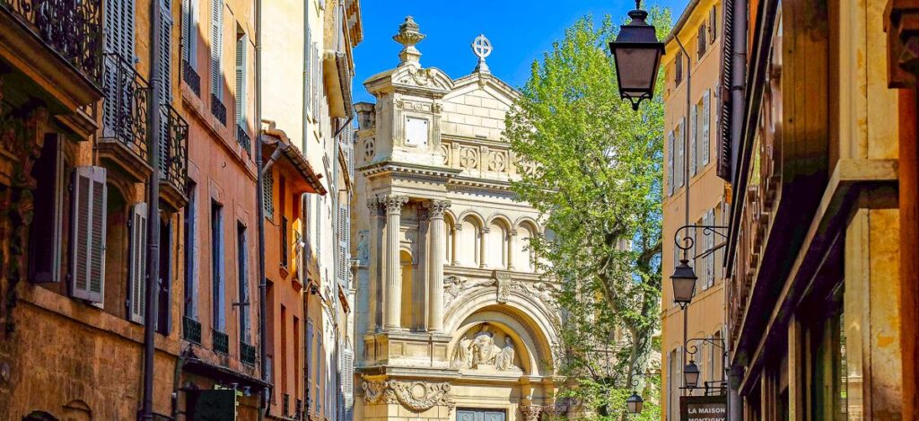 Gasse in Aix-en-Provence