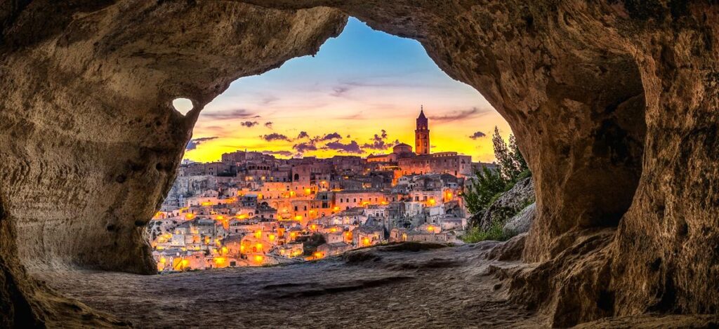 Höhlenstadt Matera
