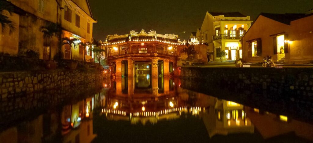 Die Japanische Brücke in Hoi An