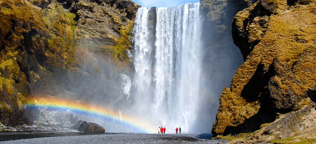 Skogafoss Wasserfall