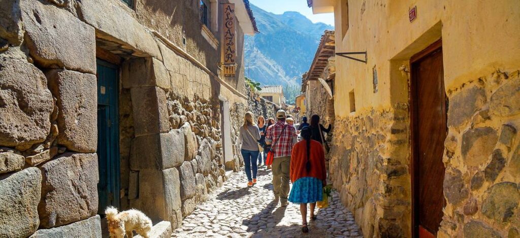 Spaziergang durch die Gassen von Cuzco
