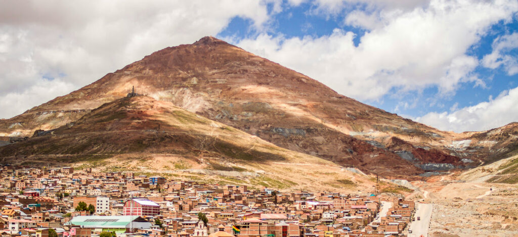 Potosí mit Ausblick auf den Cerro Rico