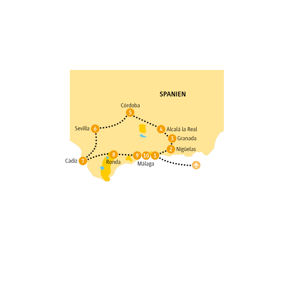 Reiseroute ESALH27