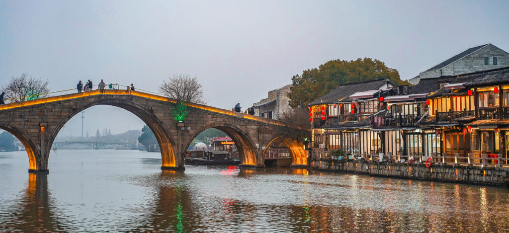 Das Wasserdorf Zhujiajiao