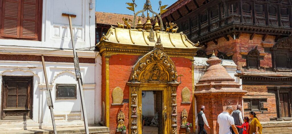 Das Goldene Tor von Bhaktapur