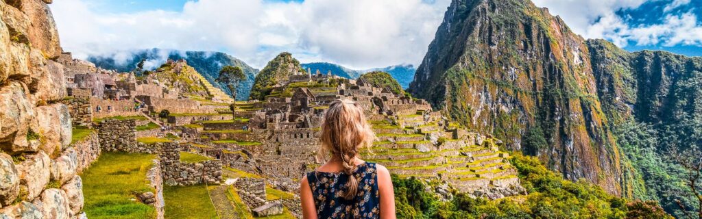 Aussicht am Machu Picchu