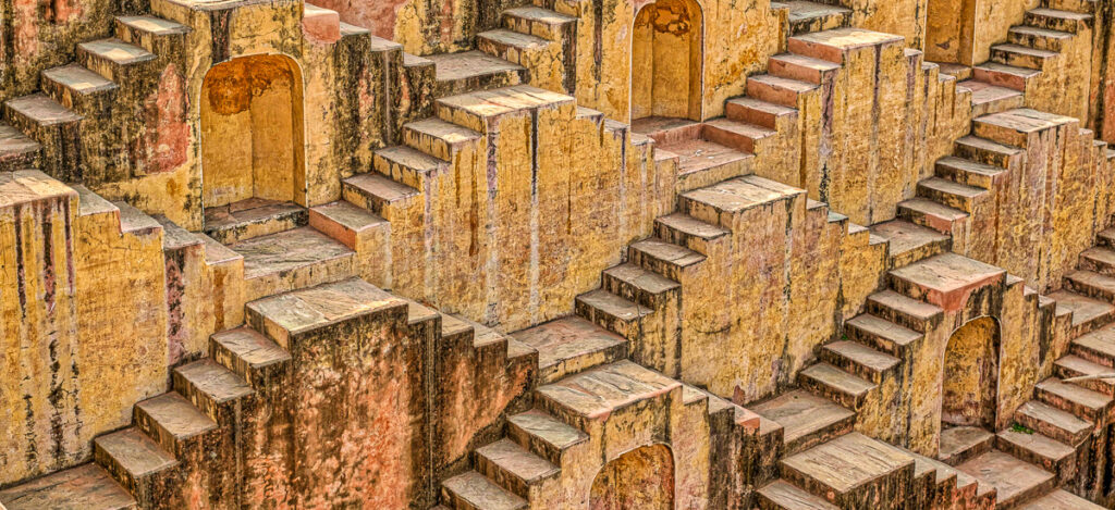 Chand Baori Treppen