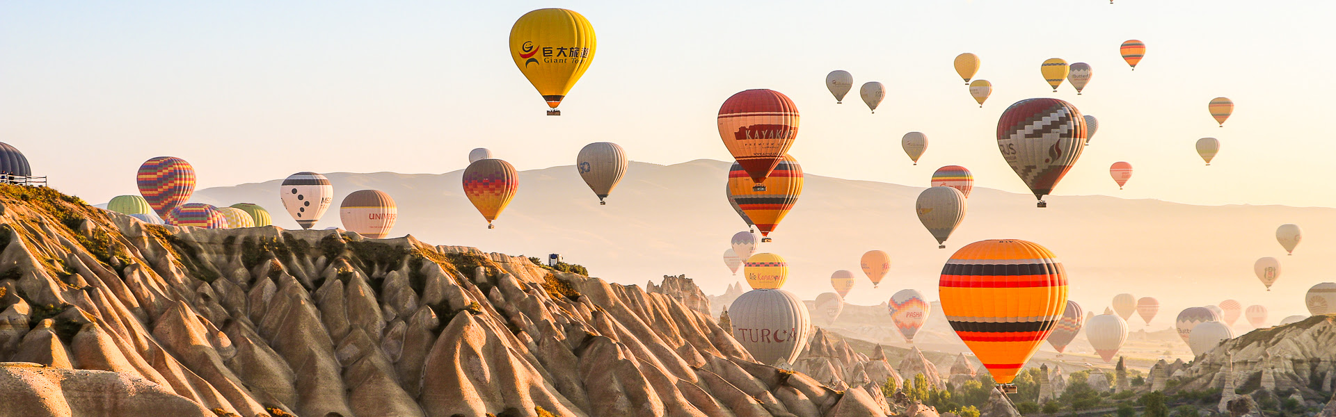 Heißluftballons in Kappadokien