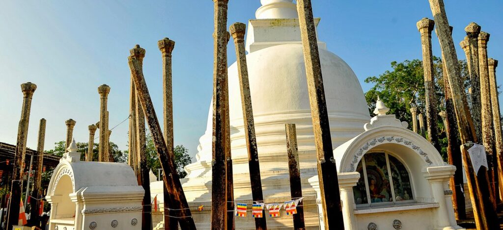 Tempel in Anuradhapuras