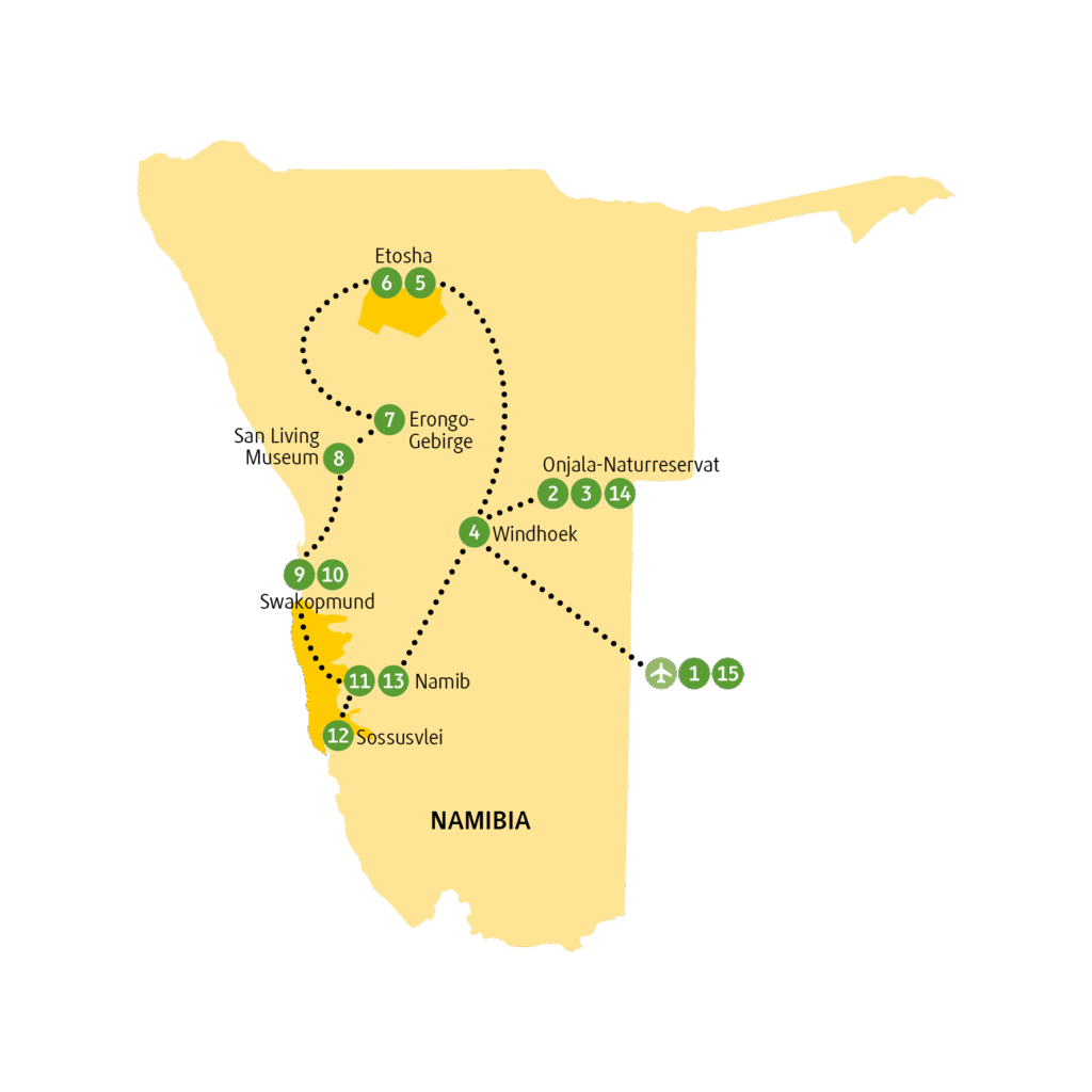 Reisekarte NASMA27