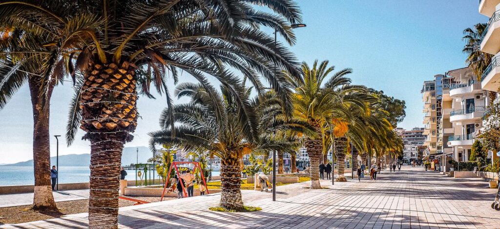 Promenade in Sarande