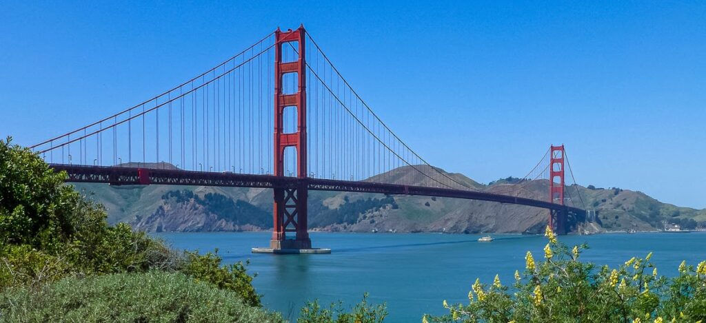 Golden Gate Bridge in San Francisco